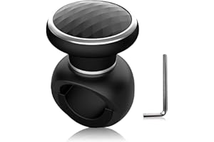 ‎GEOYIEN Geoyien Lenkradknauf, Lenkknauf, Lager Lenkrad mit Schraubenschlüssel, Einfache Montage, Passend für Autos, Lastwagen, Traktoren, Boote, Rasenmäher und Gabelstapler (7,9 x 5,5cm)