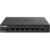 D-Link DGS-108GL Non-géré Gigabit Ethernet (10/100/1000) Noir