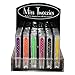 Professional Tweezerman High Quality Powder Coated Steel Precision Slant Tip 9.5cm Tweezers Embellished with Swarovski Crystals. Packaged in a Clear Acetate Gift Box (Purple)