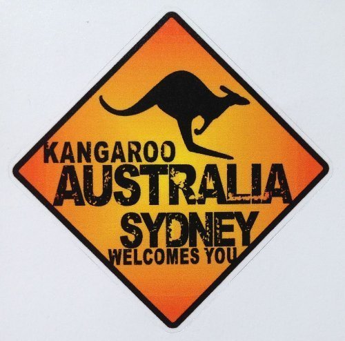 No brand goods In travel stickers Australia travel seal ~ suitcase tablet PC