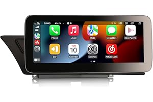 ERISIN 10.25 Zoll 8-Kern 64GB CarPlay Android 13 Autoradio GPS Navi Für Audi A4/A5/B8/S4/S5 Unterstützt GPS Navi Carplay IPS WiFi 4G WiFi DAB+ DVR (für höhere Konfiguration und GPS-Funktion)
