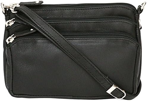 Luxury Genuine Leather Ladies Cross Body Shoulder Bag Travel Organizer Crossover Purse Bum Bag