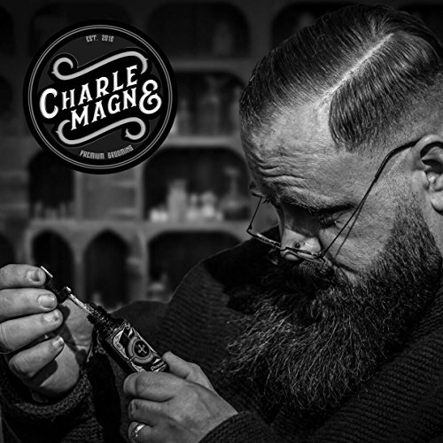 Charlemagne Holzkamm antistatisch Holz Bart Haar Kamm zur Bartpflege und Haarpflege - 7