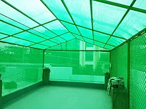 Unitech Packs - 2 Meter X 50 Meter - 50% - 53.33 GSM UV Stabilized Shade Net for Outdoor Garden (Utech2-2_Green_50x2 mt)