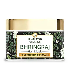 Himalayan Organics Bhringraj Hair Mask With Amla For Men And Women | Anti Hairfall | Long, Strong, Smooth Hair Growth | Strengthens Hair - 200ml