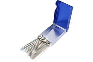 HILILAND 21 Piece Tip Cleaners, Stainless Steel Welding Tip Nozzle Welder with File