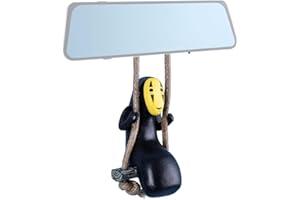 FISAPBXC Ciondolo Auto Altalena, Senza Volto Carino Ornamenti, Specchietti Retrovisori Auto, Ciondolo per Auto Mini Appeso Altalena, Appeso Ornamento Accessori Ornamenti per Auto e Casa