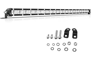 ‎WILLPOWER Willpower 20'' 51CM 90W Led Arbeitsscheinwerfer Bar Strahler Flutlicht Combo Led Scheinwerfer 12V 24V Zusatzscheinwerfer Auto Wasserdicht Rückfahrscheinwerfer Led für Traktor Offroad SUV ATV