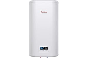 Thermex IF 50 V Comfort Flacher vertikaler 50-Liter-Warmwasserspeicher mit digitalem Betrieb Weiß