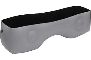 A ABSOPRO Matelas Gonflable pour Voiture, Lit D'Appoint pour Siège Arrière, Bleu/Gris