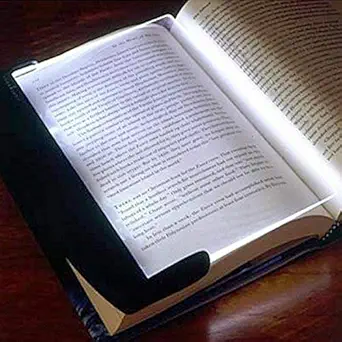 PHDstore Led Night Book Reading Light Panel Light Wedge Paperback Night lamp