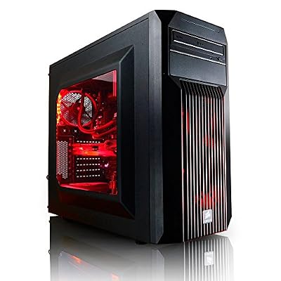 Megaport High End PC Gamer Intel Core i7-7700 4x 3,60 GHz • Nvidia GeForce GTX1060 • 16Go DDR4 • 1To • Windows 10 • WiFi Unité centrale ordinateur de bureau pc gaming pc pas cher ordinateur gamer