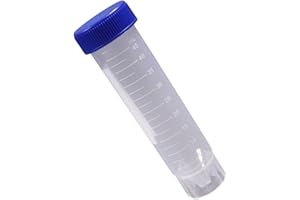 THE LABSALES COMPANY Labsales 50ml PP Universal Centrifuge Tube/Bottles for lab specimen and samples, Completely Sterile, Water/Leak Proof Bags of 25 and 500 Tubes Available (25)