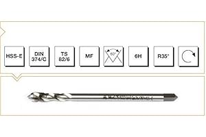 Makina Takım Endüstrisi A.Ş. HSS-E Din 374/C 35° Helis Kılavuzu (6H) M 10x1