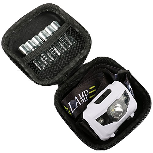 Leicht Stirnlampen und Taschenlampe, Weiß und Rot Glühbirnen, Blinzeln, Wasserdicht, Ersatz Batterie, Tragbar Packetize, Einstellbar Strahl, Für Laufen, Zelten, Arbeiten, Wandern, Radfahren - 2