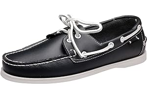 Wealsex Classic Zapatos del Barco para Hombre Zapatos Casuales De Encaje Tamaño 38-45