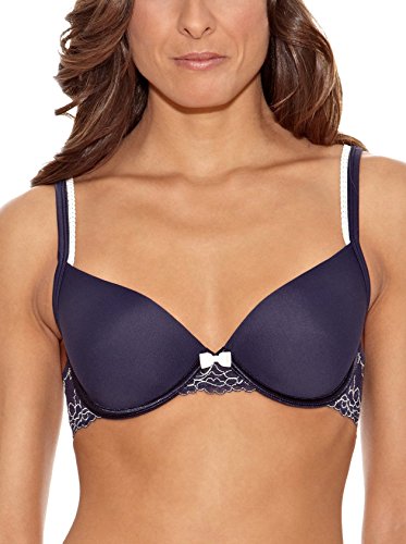 Selene Flavia, Sujetador Copa Foam con Aros Para Mujer, Azul Marino, ES 100C