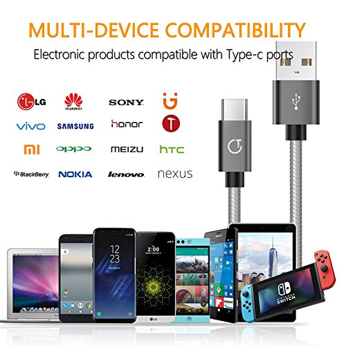 C  ble USB C  1m 1 5m 2m   Lot de 3   Gritin C  ble USB Type C    USB Cable Type C en Nylon Tress   C  ble Rapide Cordon Chargeur Type C Connecteur Ul