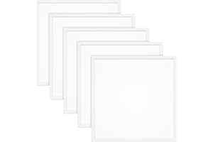 ‎LED UNIVERSUM 5x LED Panel 62x62cm 28W 4000K neutralweiß 5040lm 180 Lumen/Watt flimmerfrei blendfrei UGR<19 Einbau Rasterleuchte Einlegeleuchte Deckenleuchte Odenwalddecke OWA 620x620x32mm