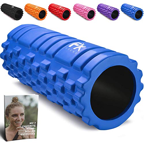 FX FFEXS Foam Roller for Deep Tissue Muscle Massage Trigger Point Muscles Therapy