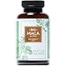 Produktbild Bio Maca Extrakt von NATUR WUNDER | 800mg Maca Extrakt (10:1) entspricht 8000mg Maca Pulver pro Tagesdosis | Maca aus Peru | 180 Kapseln | 3 Monatsvorrat | Vitamin C aus Bio Acerola | Vegan und hochdosiert | Hergestellt in Deutschland