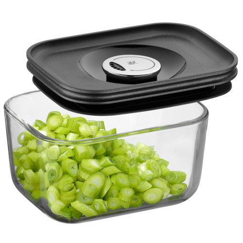 WMF Frischhalte- und Aufbewahrungssystem 13 x 10 cm Depot Fresh Cromargan Edelstahl rostfrei 18/10 Silikon spülmaschinengeeignet - 3