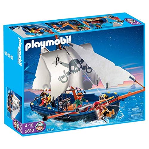 Playmobil Piratas - Barco corsario (5810)