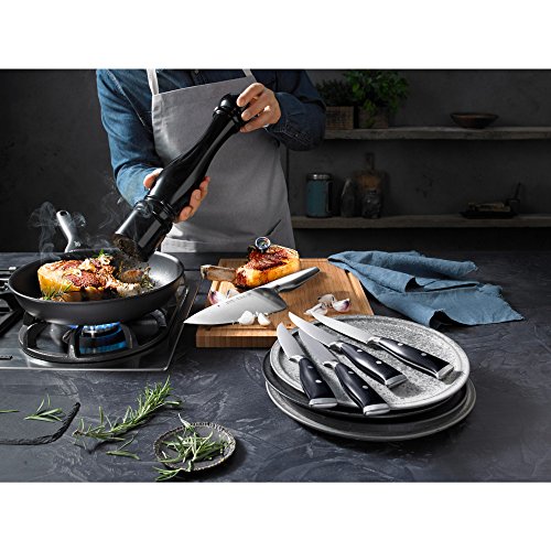 WMF BEEF! Salz-/ Pfeffermühle Birkenholz lackiert Keramikmahlwerk Höhe 50cm - 3