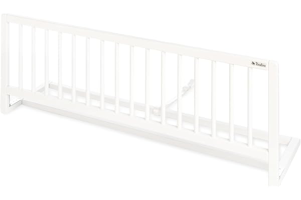 Pinolino Barriere pour Lit d'enfant - Blanc