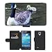 Produktbild Grand Phone Cases PU Leder Leather Flip CASE Cover HÜLLE ETUI Tasche Schale // M00141021 Canada Goose Goose Chicks Tiere // Samsung Galaxy S4 Mini i9190