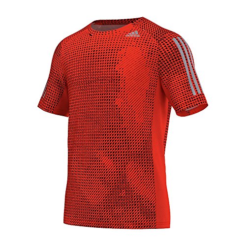 Preisvergleich Produktbild adidas cool365 T-Shirt Kurzärmelig XS Naranja / Negro