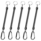 Color: negro. JVSISM 5 Piezas Cuerdas De Pesca Cuerdas De Navegación Kayak Alicates De Seguridad Apretones De Labios Herramienta De Pesca Accesorio De Pesca
