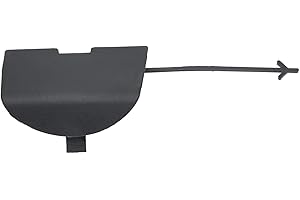 KEENSO Car Cover, Tow Hook Cover Front Bumper Towing Cover, Trailer Cover Bumper Towing Eye Cover Car Repair Car Parts Fit for Fiat 500 2007-2015 Car Maintenance