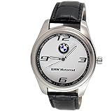 BMW MOTORRAD Bergkristall rund Sport Armbanduhr Schwarz Band + Gratis Ersatz Batterie + Gratis Geschenkverpackung …