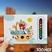 Baby and Child Home and Travel Thermometer Set to Monitor Temperature - Ark Animals Baby Nursery Room Thermometer & Duck bath thermometer