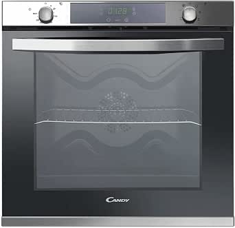 Candy CELF609X Forno Multifunzione Elettrico da Incasso, Ventilato con  Grill, Capacità 80 Litri, Funzione Pizza, Touch, 56.8x59.5x59.5 cm, Acciaio  Inox e vetro, Classe A : Amazon.it: Grandi elettrodomestici