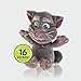 Produktbild Talking Tom and Friends 4894166808060 Talking Tom mit great sound effects, fully licensed, M, 25 cm