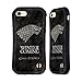 Price comparison product image Official HBO Game Of Thrones Stark Dark Distressed Sigils Hybrid Case for Apple iPhone 7 / 8