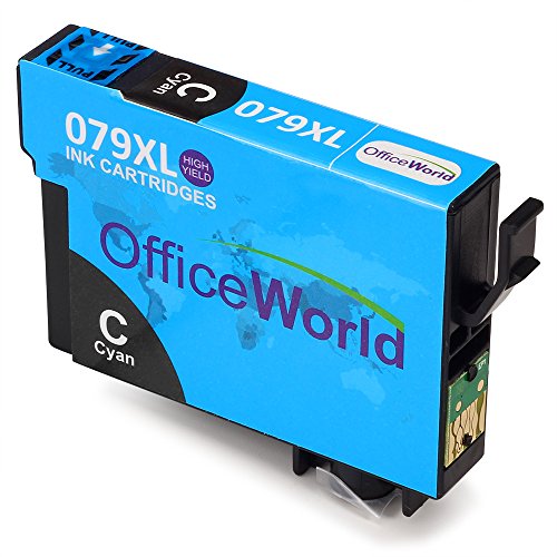 OfficeWorld Kompatible Patronen Ersatz für Epson T0792 T0793 T0794 T0795 T0796 Farbtintenpatronen Kompatibel für Epson Stylus Photo 1400 1500W P50, Artisan 1430, PX650 660 660+ 700W 710W 720WD 730WD 800FW 810FW 820FWD 830FWD - 2