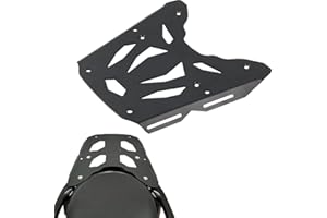 Heigoal Motorrad Gepäckträger Hinten Für Kawasaki Versys 650 KLE650 2015-2023 Gepäckträgerhalterung Ablage Heckkofferraumhalterung