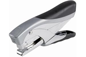 Rexel Office 56 metalowe szczypce do zszywania, pojemność 25 arkuszy, zastosowanie zszywek 24/6 i 26/6, metal, srebrny, 260001