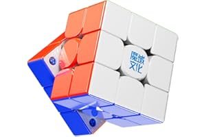 Bukefuno MoYu WeiLong WRM V11 Magnetic UV Version 3x3 Speed Cube magnetico - WeiLong V11 Magic Cloth Stickerless Puzzle Magic Cube Toys