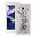 Produktbild Für Samsung Galaxy J5 2016 Hülle Glitzer,Galaxy J5 2016 Hülle Liquid Transparent Flüssing Weiche TPU und Hart PC Case Für Samsung Galaxy J510,EMAXELERS Galaxy J5 2016 Hülle Bling Flüssige Fließend Wasser Glitter Glitzer Sparkle Tasche für Galaxy J510,Galaxy J510 (2016) Hülle Blumen,Galaxy J5 2016 Hülle Liquid Flüssige Fließend Glitter Kristall Silikon Plastic Tasche Handytasche Hülle Schale Etui Für Samsung Galaxy J5 2016,Silver Liquid:Smile