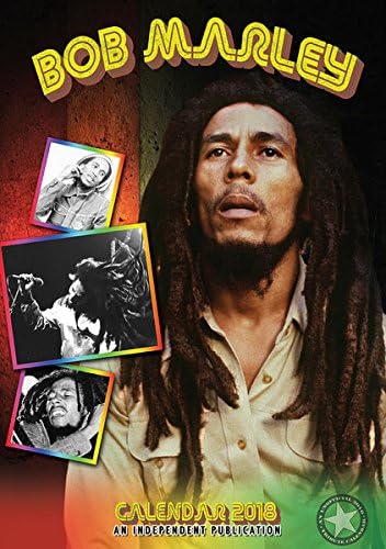 BOB MARLEY 2018 LARGE (A3 ) SIZE POSTER WALL CALENDAR BRAND NEW BY DREAM …
