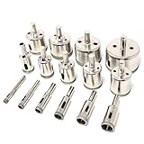 Diamantbohrkrone kann für Bohrmaschinen von Glas, Holz, Fliesenflaschen, Blöcken, Keramik, Schiefer, Granit, Light Stone und andere spröde harte Materialien verwendet werden.