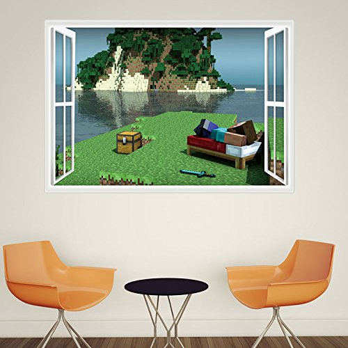 Preisvergleich Produktbild Minecraft Wandtattoo Wallsticker Sticker