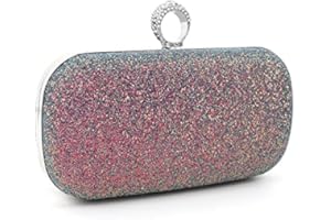 Bohend Moda Boda Bolso de mano Brillante Brillantina Bolso Lentejuela Partido Clubs Bolsos de mano para mujeres
