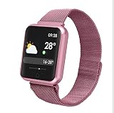 Smart Armband Farbe Bildschirm Tiefe Wasserdichte Übung Herzfrequenz Blutdruck Schwimmen Schritt (Color : C)