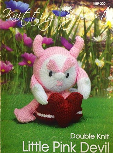 Knitting Pattern Little Pink Devil Soft Toy from Knitting by Post