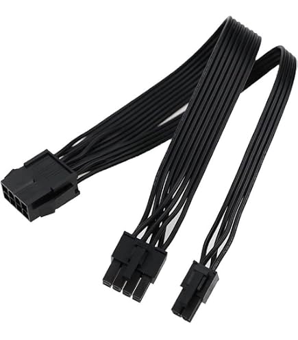 X5 Adaptateur Cable Molex 4 Pin Male vers 6 Pin Femelle Cable PCI Express De 18cm Broche Fiche d'alimentation pour Carte Graphique 4pin vers 6pin Broches – ADAPTOUT Marque FRANÇAISE